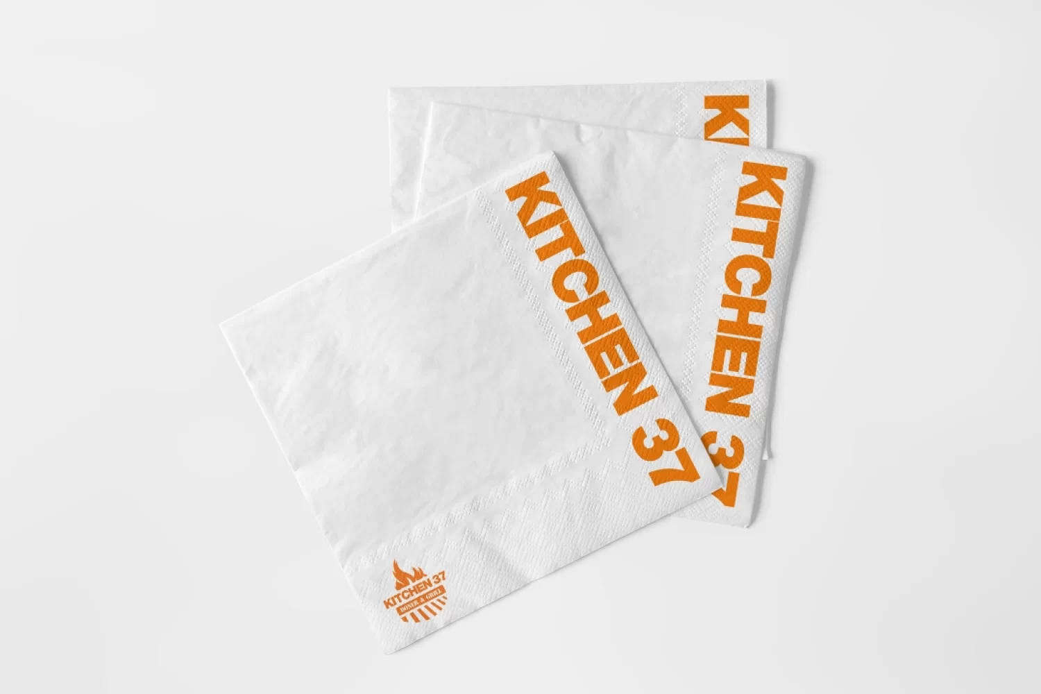 custom printed 2 ply napkin